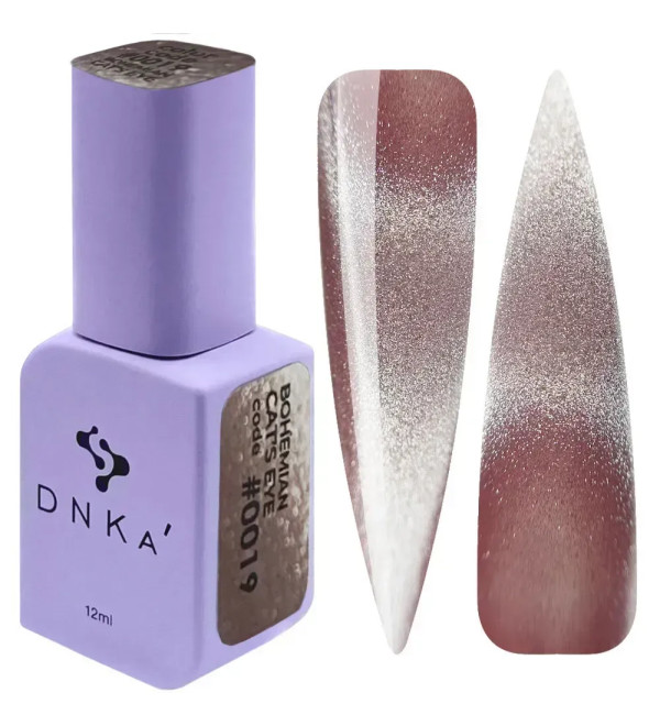 Гель-лак DNKa Bohemian Cat Eye №0019, объем 12 мл